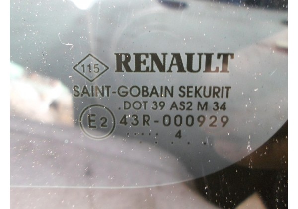 Скло заднє праве кузовне Renault Espace IV, 8200369019